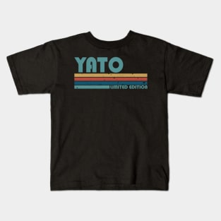 Proud Limited Edition Yato Name Personalized Retro Styles Kids T-Shirt